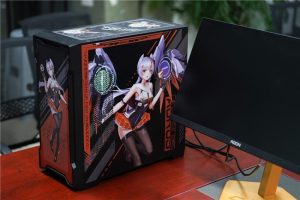 雕妹涂装太顶了！技嘉C102G定制主机实测 颜值性能双封神